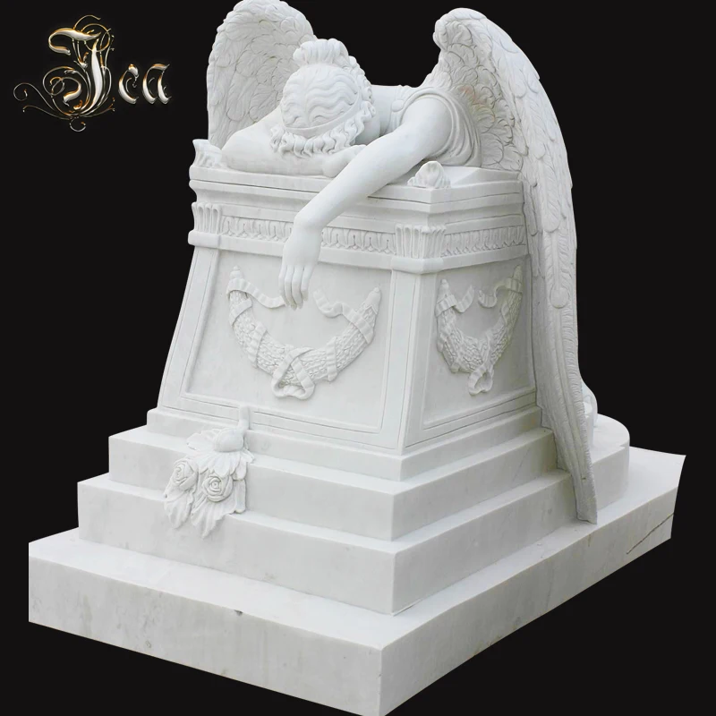  Недорогая ручная резьба полированная мраморная памятная статуя