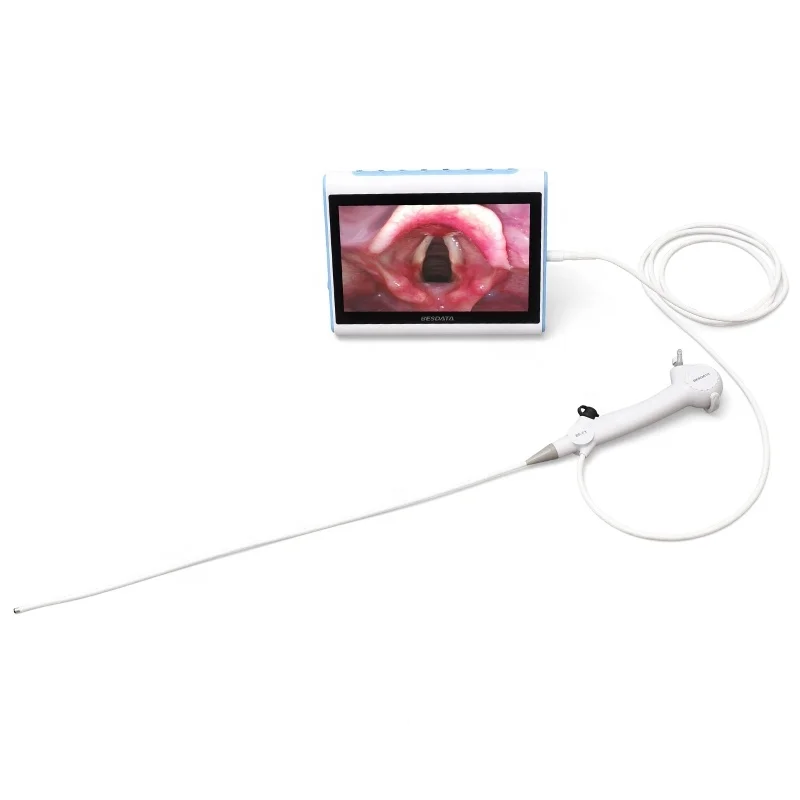 Portable Endoscopic Camera Integrated Led Light Source Flexible laryngoscope