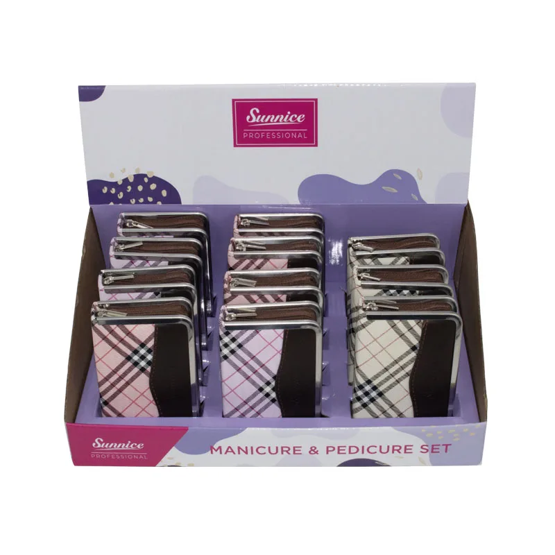 Stainless Steel Women Professional Nail Clippers Kit Pedicure Care Tools Grooming Manicure Set Kit  for Travel or Home