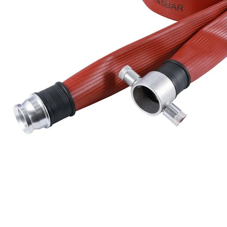 Factory price Customized PVC rubber 2.5inch 13bar 250psi Fire Fighting Hoses prices fire hose
