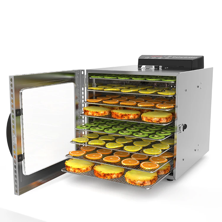 Foshan Commercial Mini Food Dehydrator 3Cm Interval Between Layers Stainless Steel Dryer For Fruits And Vegetables