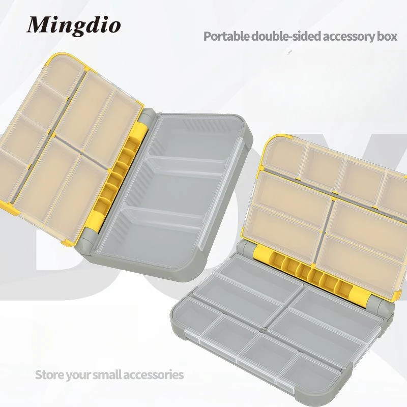 Hot Sell Waterproof Fishing Lure Box Fly Fishing Lure Spoon Hook Bait Tackle Box Accessories Boxes Storage Containers