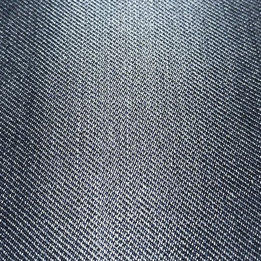 Aufar 10S blue grey color stretch jacquard twill denim fabric made in China 11oz width 185-187cm for cloth AL5G5106