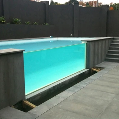 Наружные акриловые стеклянные плавательные бассейны на заказ