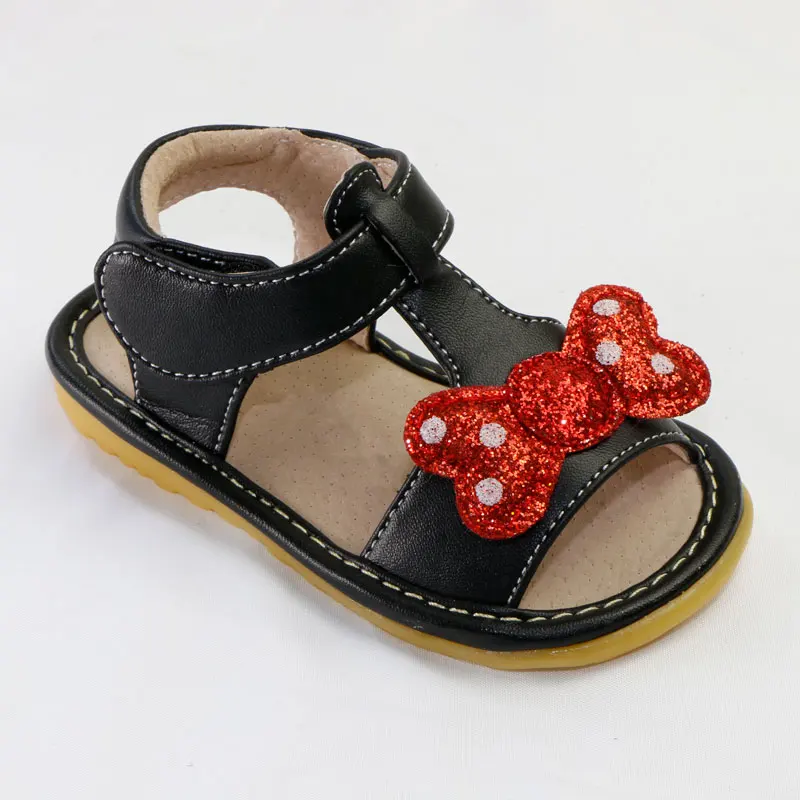 
Hot Sale baby girls platform bow sandal shoes 2020 