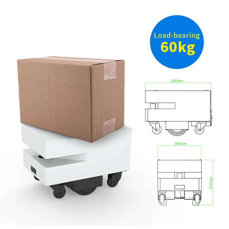 Shenzhen Reeman Robot Automatic Navigation Chassis Support Oem Odm Open Sdk Interface Robot Cart Chassis