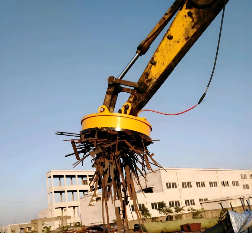 High Quality Crane Lift Electromagnet Engine Lifting Electromagnet Crane For Steel Plate