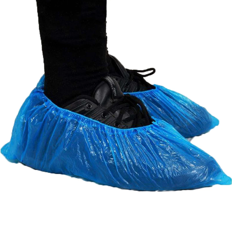 
One-time Use PE CPE Shoes Cover Waterproof Disposable Plastic Overshoes Hubei Xiantao 