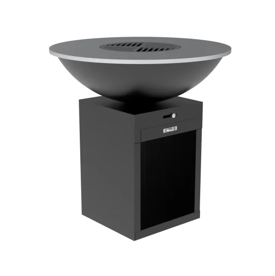 galvanized steel black grill bbq brazier outdoor table fire pit Corten Barbeque Grill Outdoor Barbeque grills
