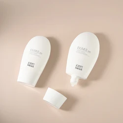 face cream sunscreen bottle 30ml 50ml skincare tube packaging white cosmetics packaging containers