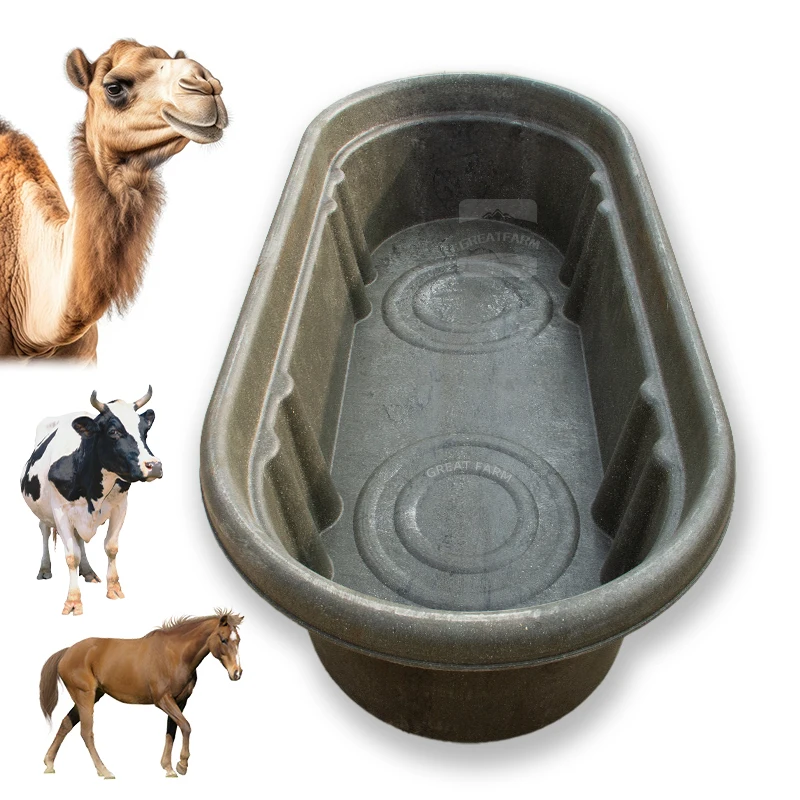 GREAT FARM High Quality Camel Feed Basin Camel Feeding Through Camel Breeding Equipment