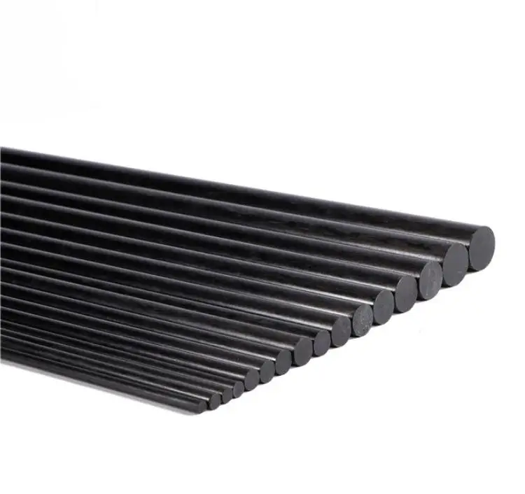 
High strength Solid carbon fiber rod glossy and matte lightweight carbon fiber rod 