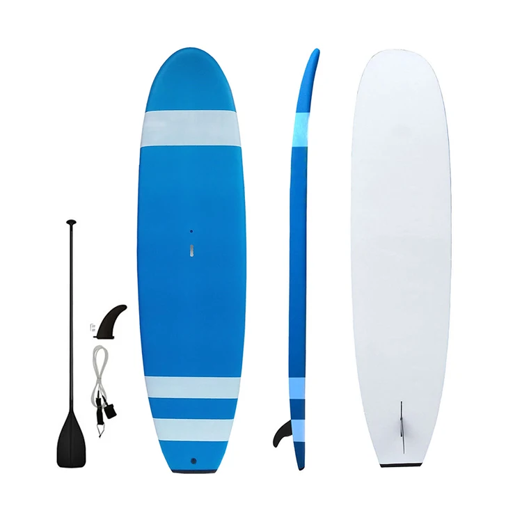 custom cheap wholesale epoxy fishing sup plastic soft top stand up fishing sup stand up paddle board