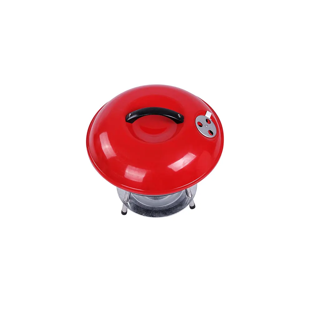 Portable Charcoal for Outdoor Grilling Barbecue BBQ Kettle Outdoor Picnic Kettle BBQ Grill with black enamel Round BBQ Grill