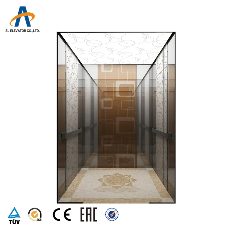 VVVF AC Drive System for Building Lift Small Indoor Passenger Elevator by Manufacturer for Residential and Hotel Applications