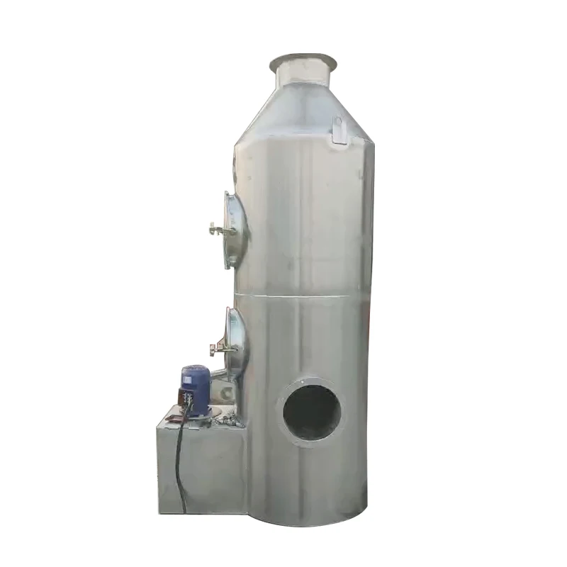 Factory high efficiency carbon activated media filter electrostatic precipitators wet air scrubber