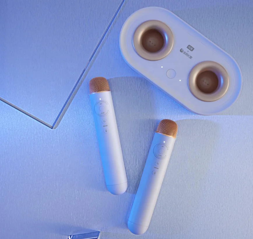 Беспроводной ручной микрофон караоке KTV плеер динамик для ТВ Apple android мобильный телефон