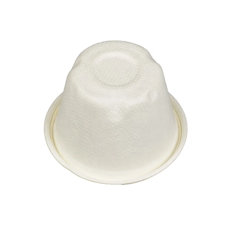 Биоразлагаемая чашка для соуса сахарного тростника биоразлагаемая бамбуковая целлюлоза Одноразовая кофе холодного напитка