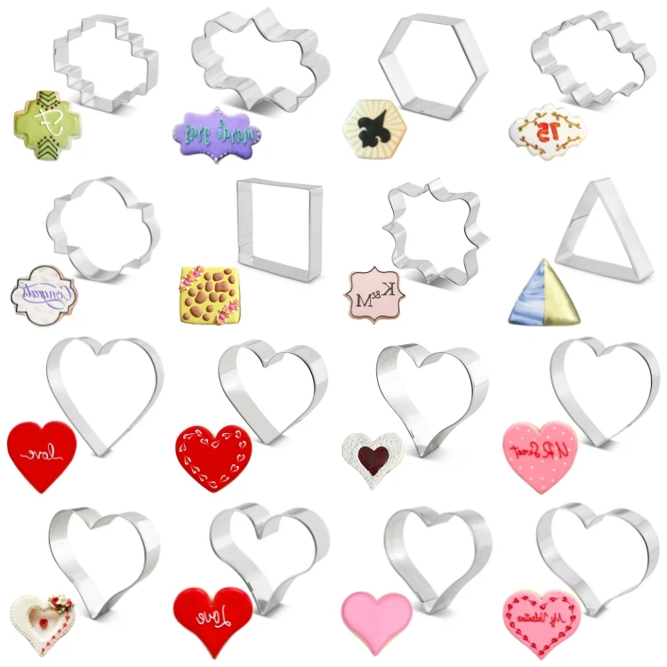 kitchen cookie cutter stainless steel cookie tools mini cookie cutter shapes