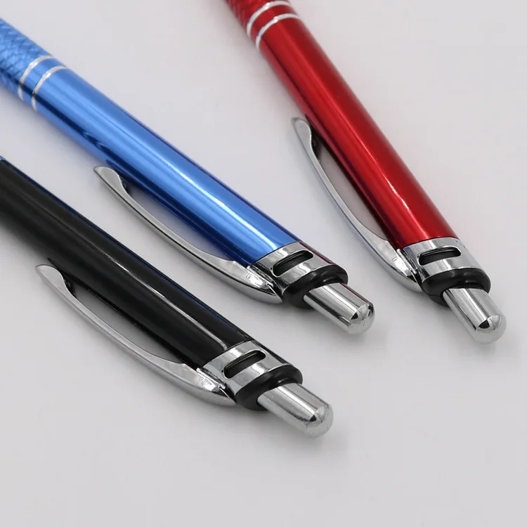 RS Branded high quality promo gift customized logo aluminium promotional Metal pen