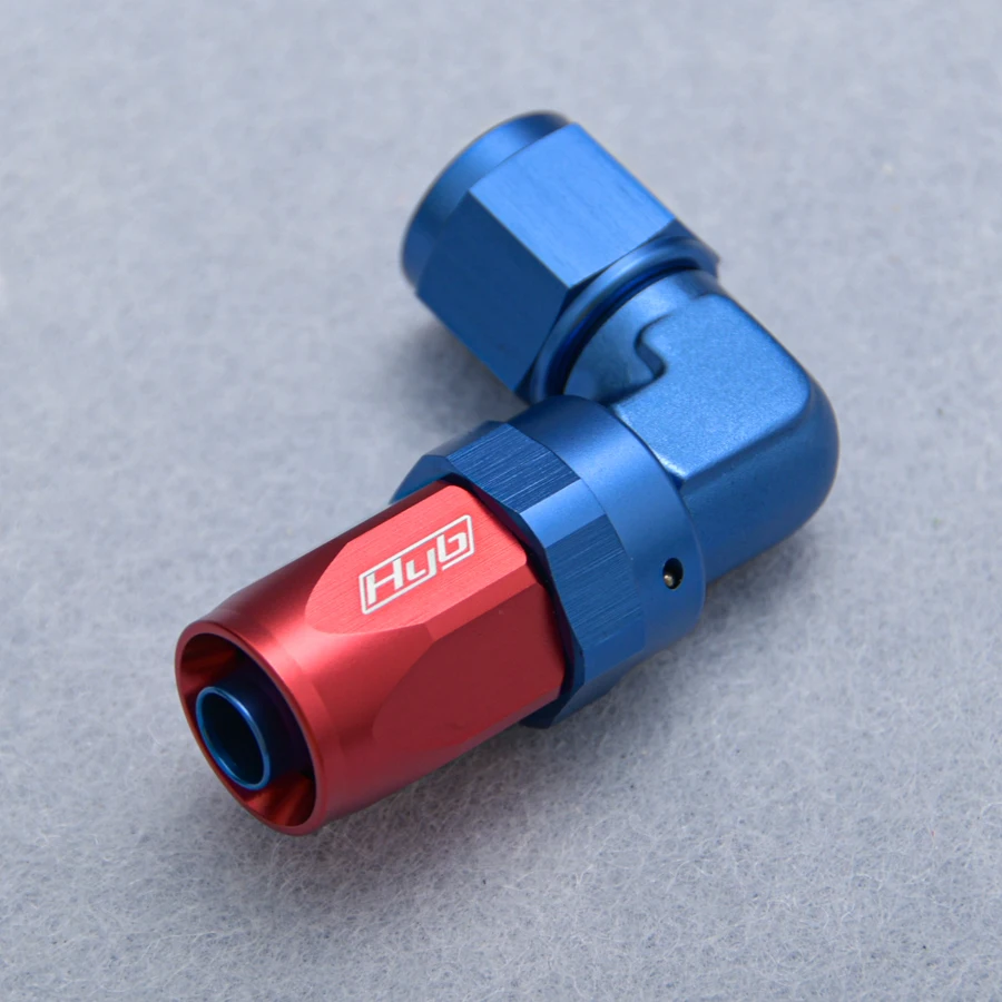 HYB 45 90 Degree Female Forged Elbow Hose End AN8 AN8090-8