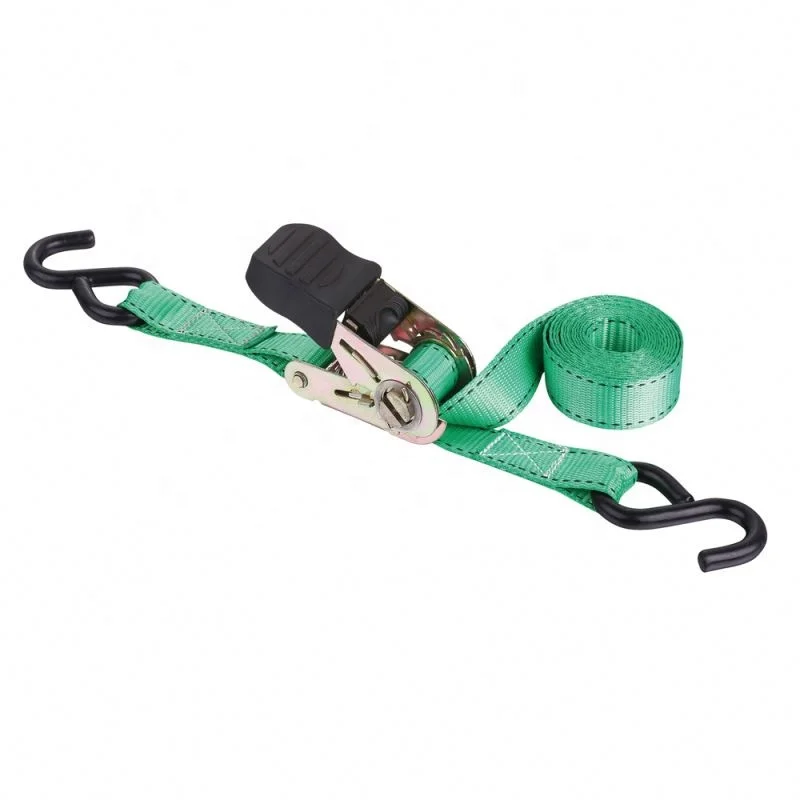 1 inch wholesale lashing band belt lockable cargo belt tightening ratchet tie down strap