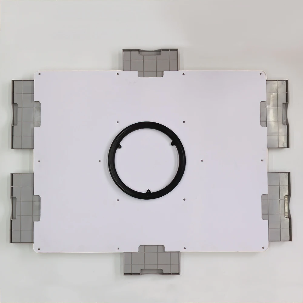 With 6 Drawers 35inches big plastic puzzle board table for adult