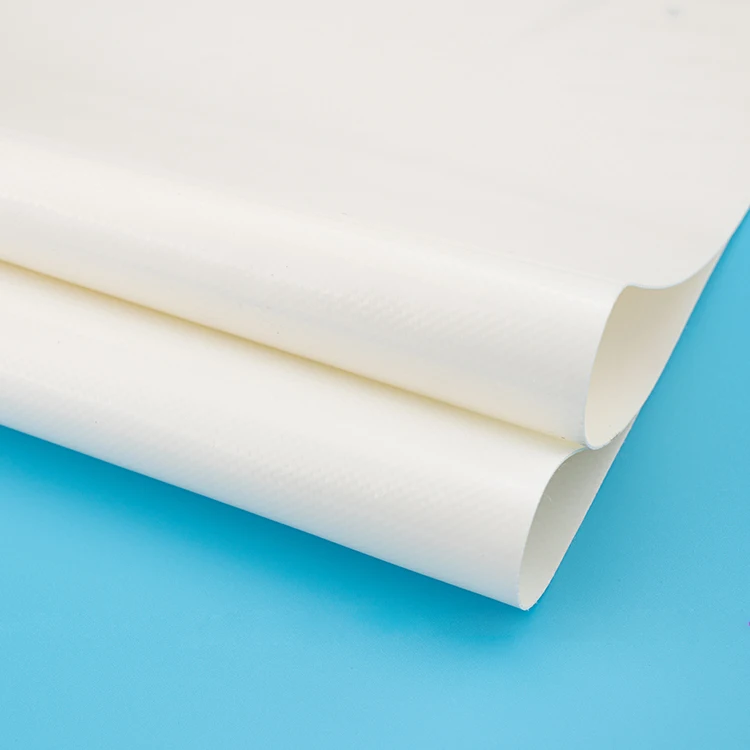 HLD Heavy Duty White PVC Tarpaulin High-Tensile Landscape Canopy for Parking Shed Fabric Type Product