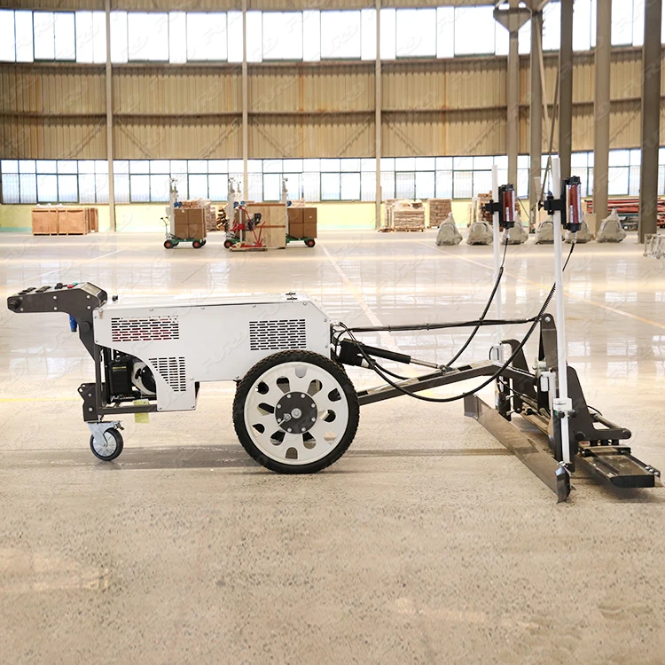 Concrete Floor Levelling Cement Pavers Laser Level Machine Self Leveling Screed Machine