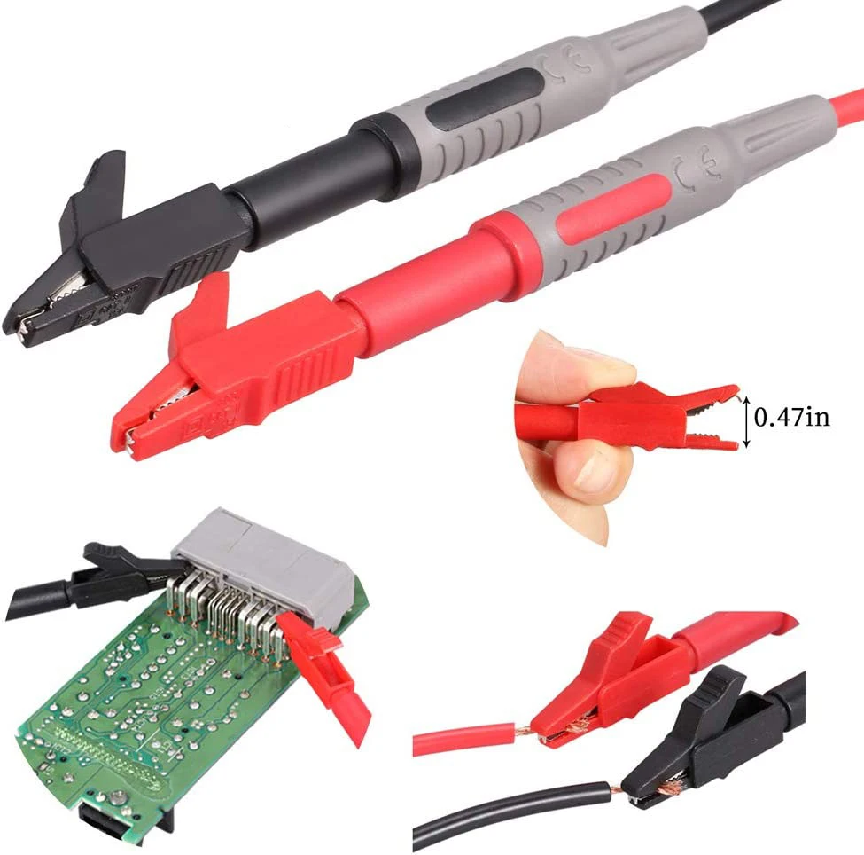 Сменные наконечники зонда тестовые ручки зонда 4 мм штекер Банана Разъем тестовые выводы набор для мультиметра тестер