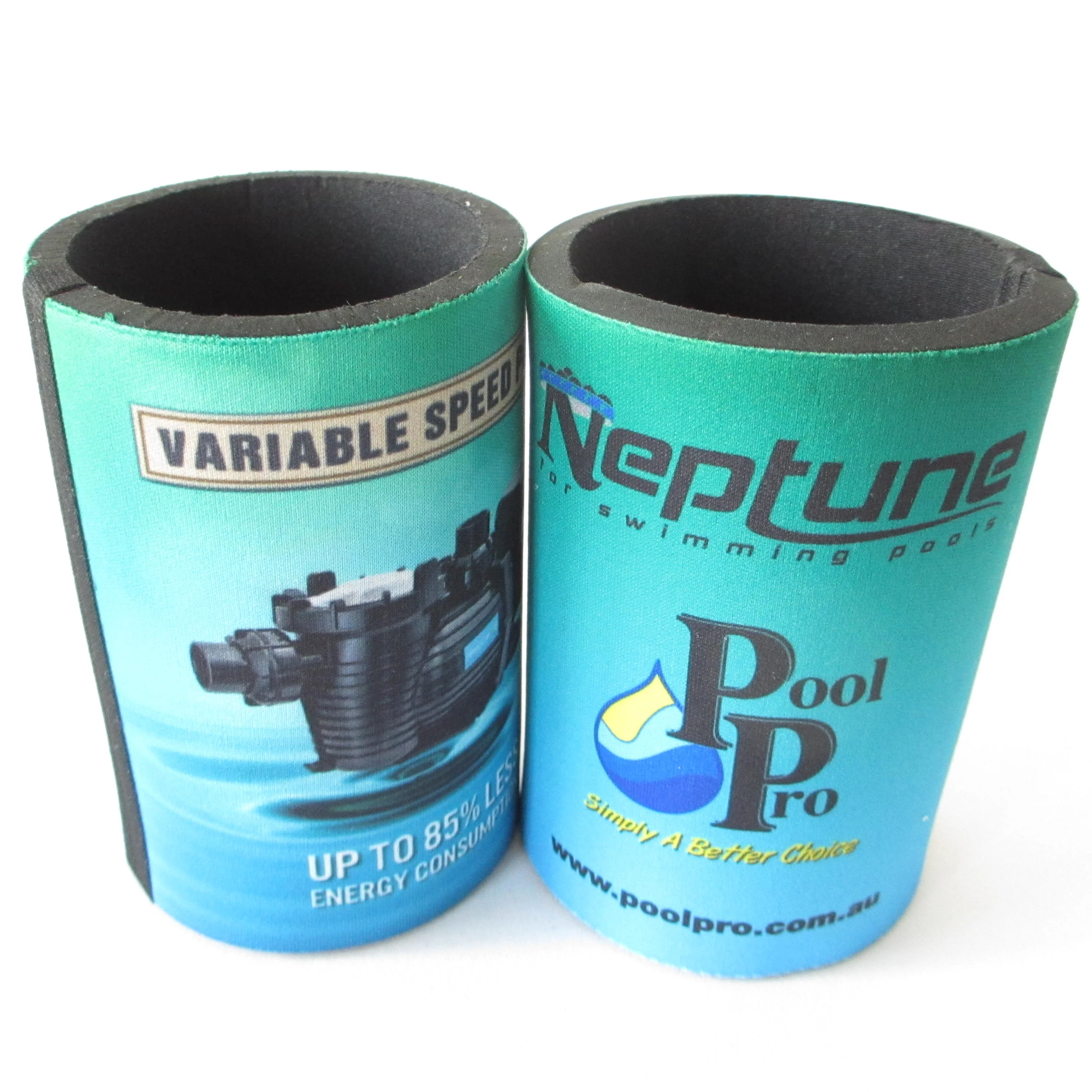 hot selling customized sublimation stubby holder with sealing by heated tape on the seam