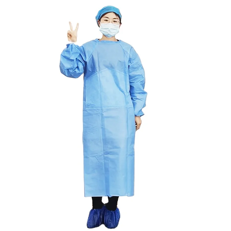 Jianqi Sterile SMS Reinforced Surgical Gown Medical Clothing for Hospital