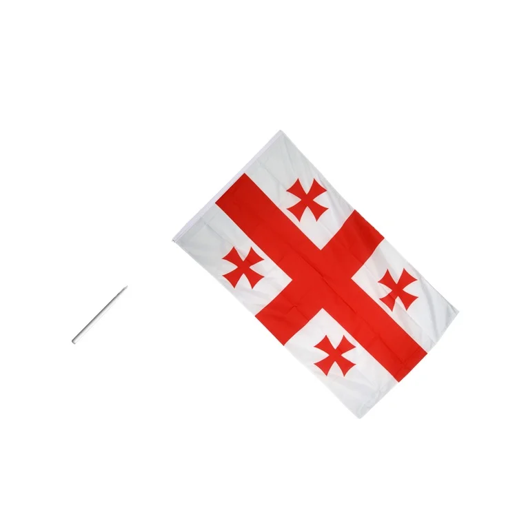 2022 Hand Flags National  Polyester Hanging Flag Car Hanging Flags With Plastic Pole