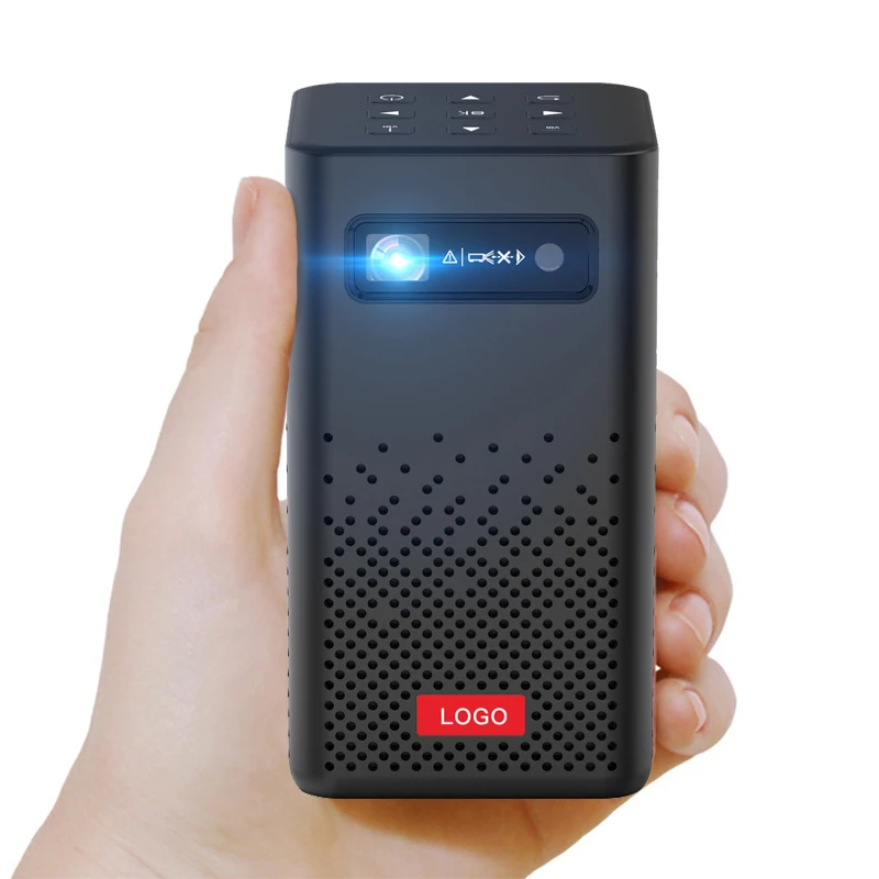 Домашнее видео 4K 3D Android Smart Mini Карманный проектор Led DLP портативный Wi-Fi проектор для смартфона планшета мобильного телефона ПК