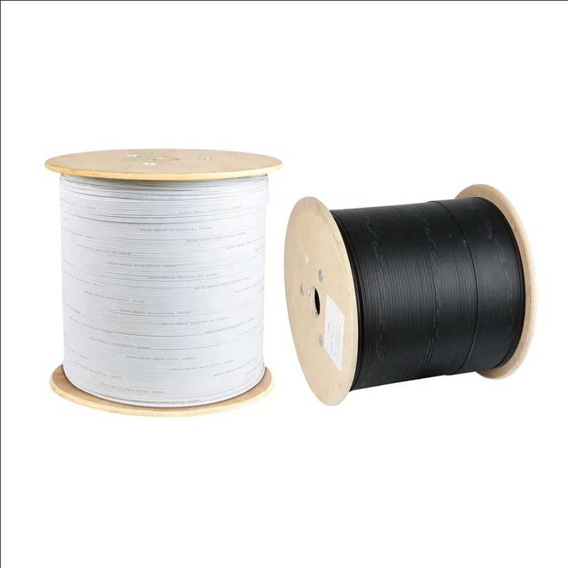 Indoor Outdoor G657a G652d A1 A2 2 1 Core Self Supporting Lszh FTTH Fiber Optical Drop Wire Cable Price