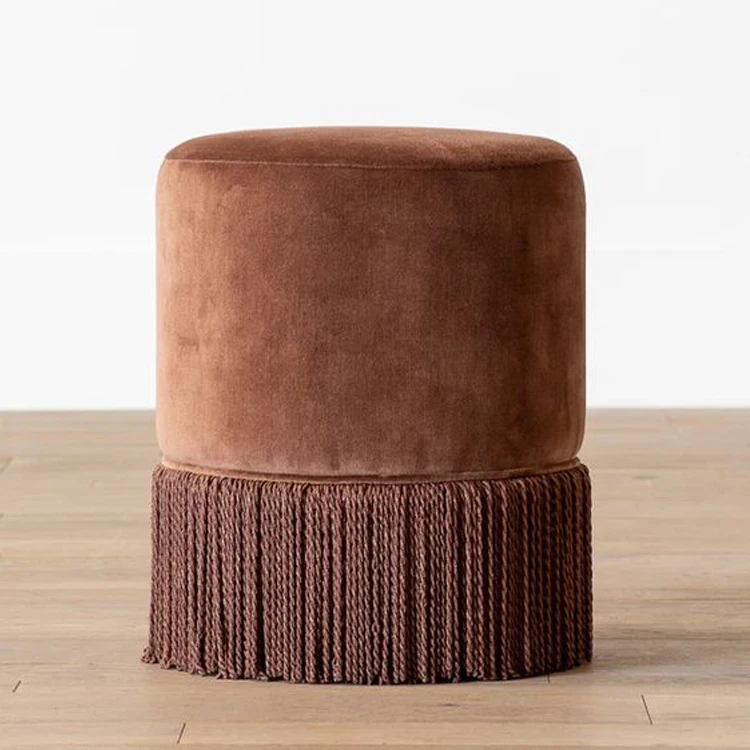 New design Round Stool Living room Ottoman Bar Stool Round Ottoman