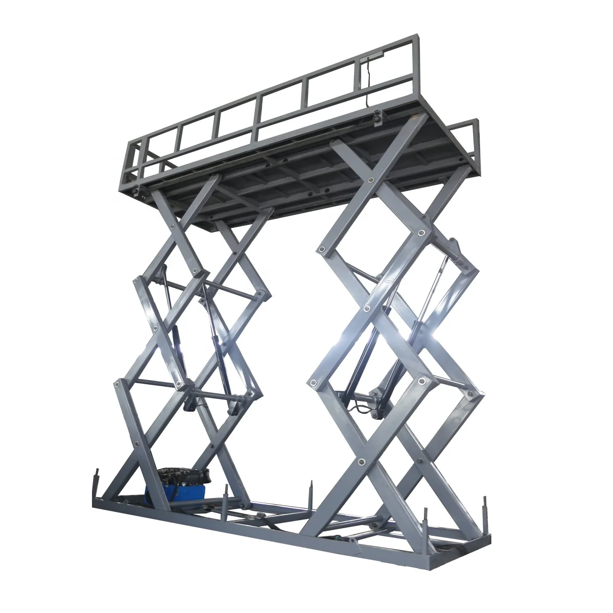 Car lift equipment double scissor jack