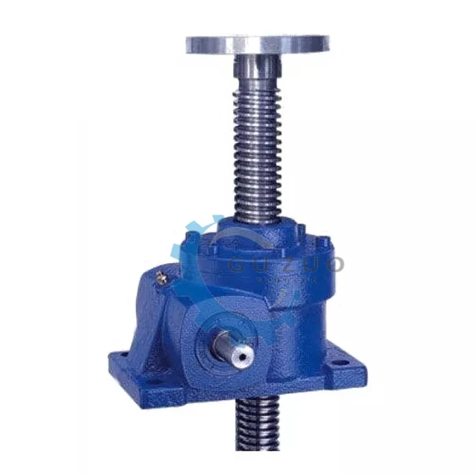 Guzuo Hot Sale SWLB2.5T Design Motorized Ball lifting Worm Gear Industrial Screw Jacks For  Low Speed Situation With 6:1