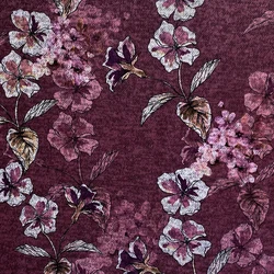 TR ANGORA paper printed fabric brushed MELANGE hacci knitting cheap knit textile for COAT