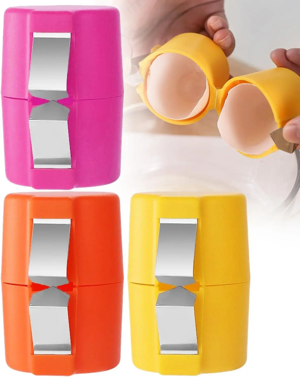 Factory Direct Multifunctional Cooking Kitchen Tool Egg Shell Opener Cutter for Raw Egg Cracker Egg Breaker Separator