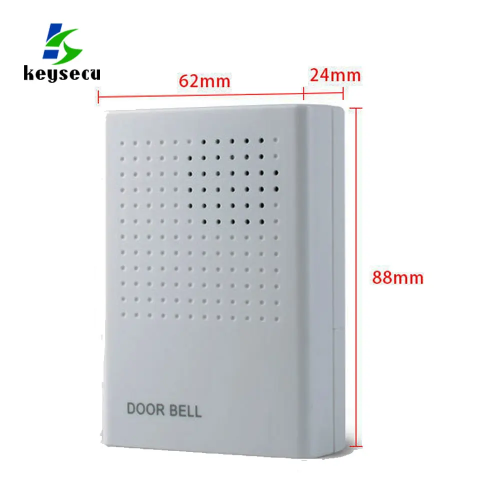 Keysecu белый DC 12V Dingdong проводной