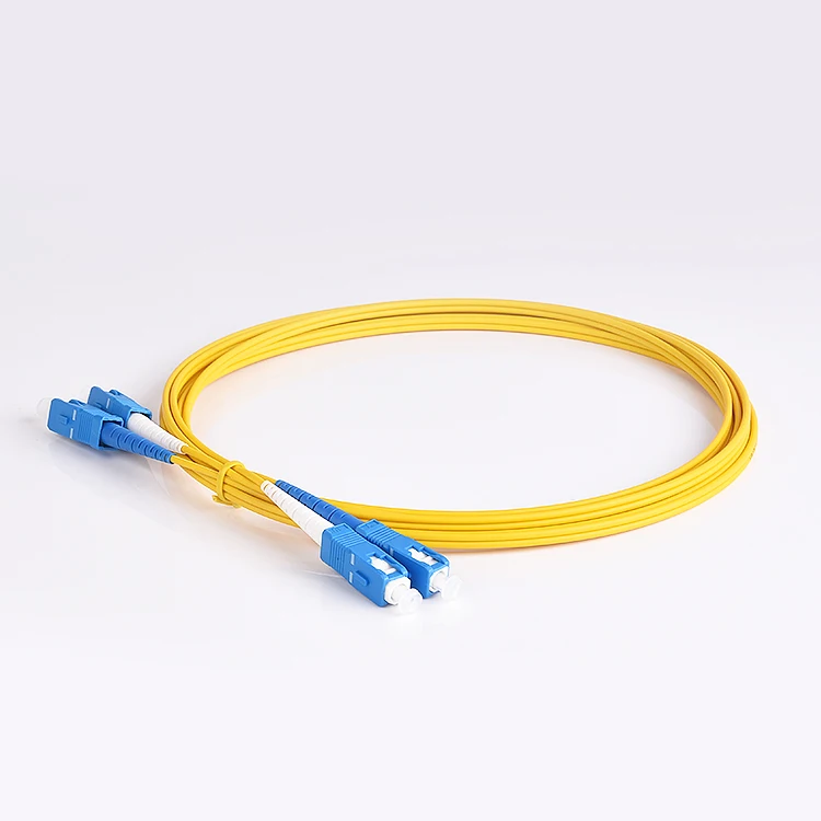 Sc/Apc Sc/Upc Duplex Sc To Sc Upc Sm Dx Multimode Om3 Fiber Optic Patch Cord