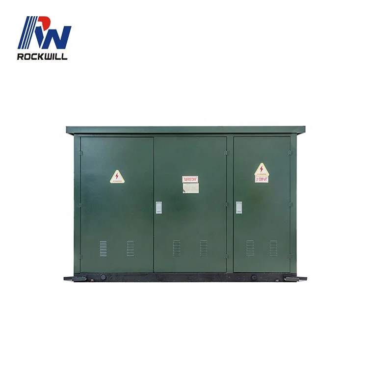 Outdoor EU Type Compact Substation From 3.3Kv Up To 52kV Factory Price