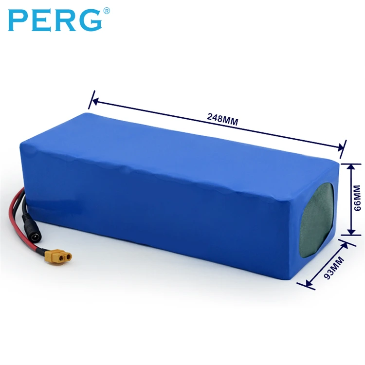 Аккумуляторная батарея 13S5P 13S10P 48 В Lipo литий-ионный аккумулятор 14000 мАч для робота автомобиля