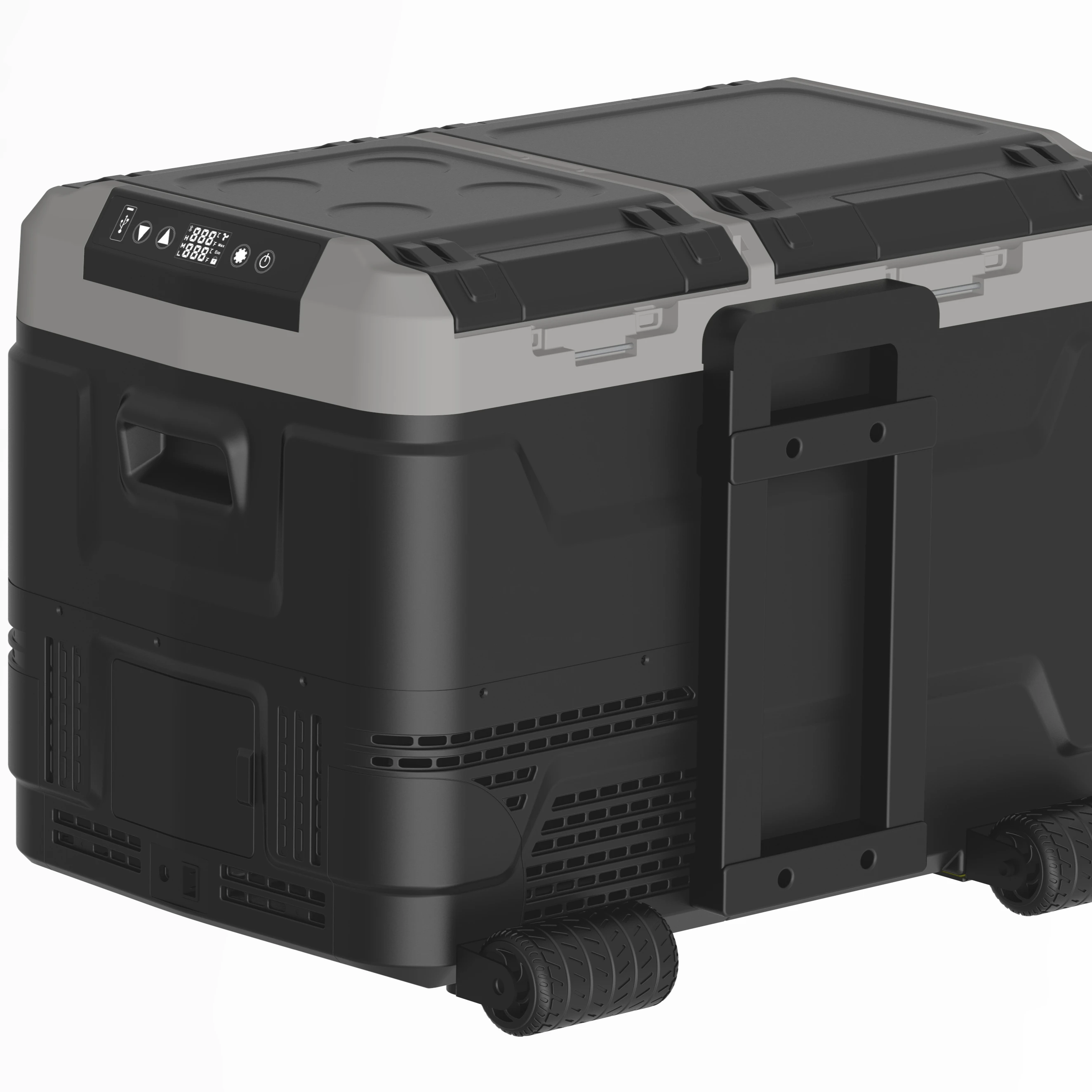 portable compressor small car refrigerator travel electric 12v cooler box mini car fridge