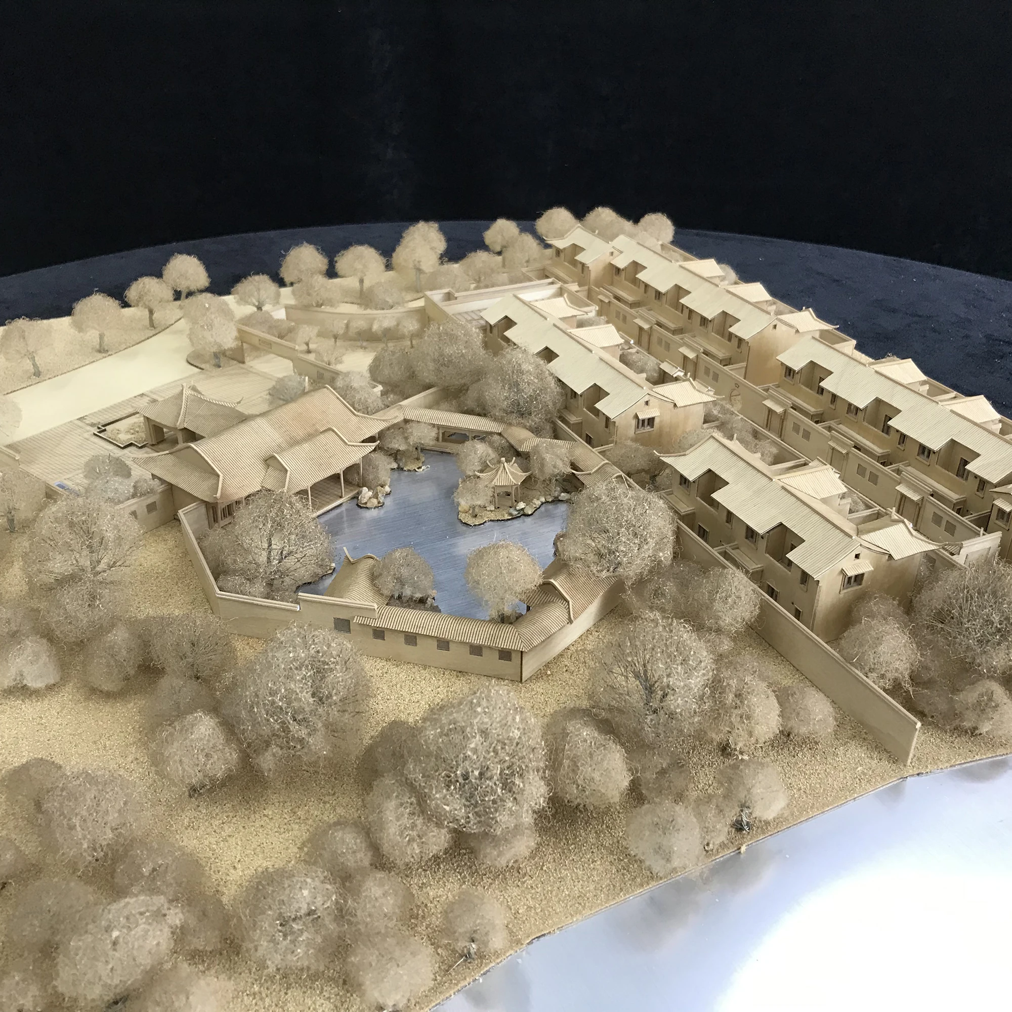 Красивый магазин производитель моделей в масштабе 3d моделирование архитектурная модель американской дизайнерской