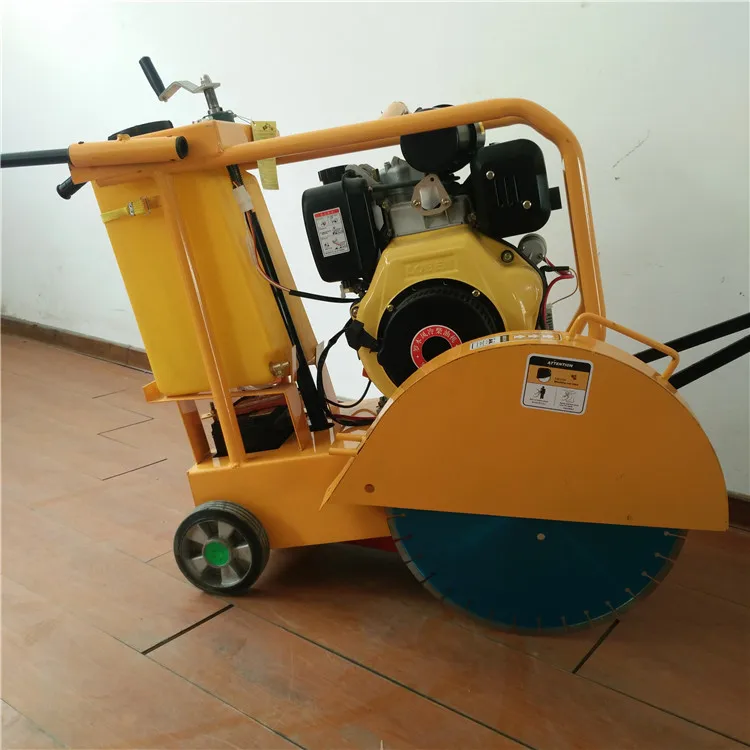 push type asphalt concrete road  cutting machine cutter small
