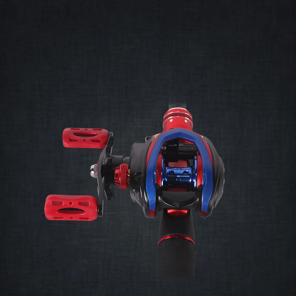 KN200 Long casting distance 19+1BB 8.5:1 GEAR RATIO Full metal Coil Baitcasting Fishing Reel of Freshwater Fishing wheels
