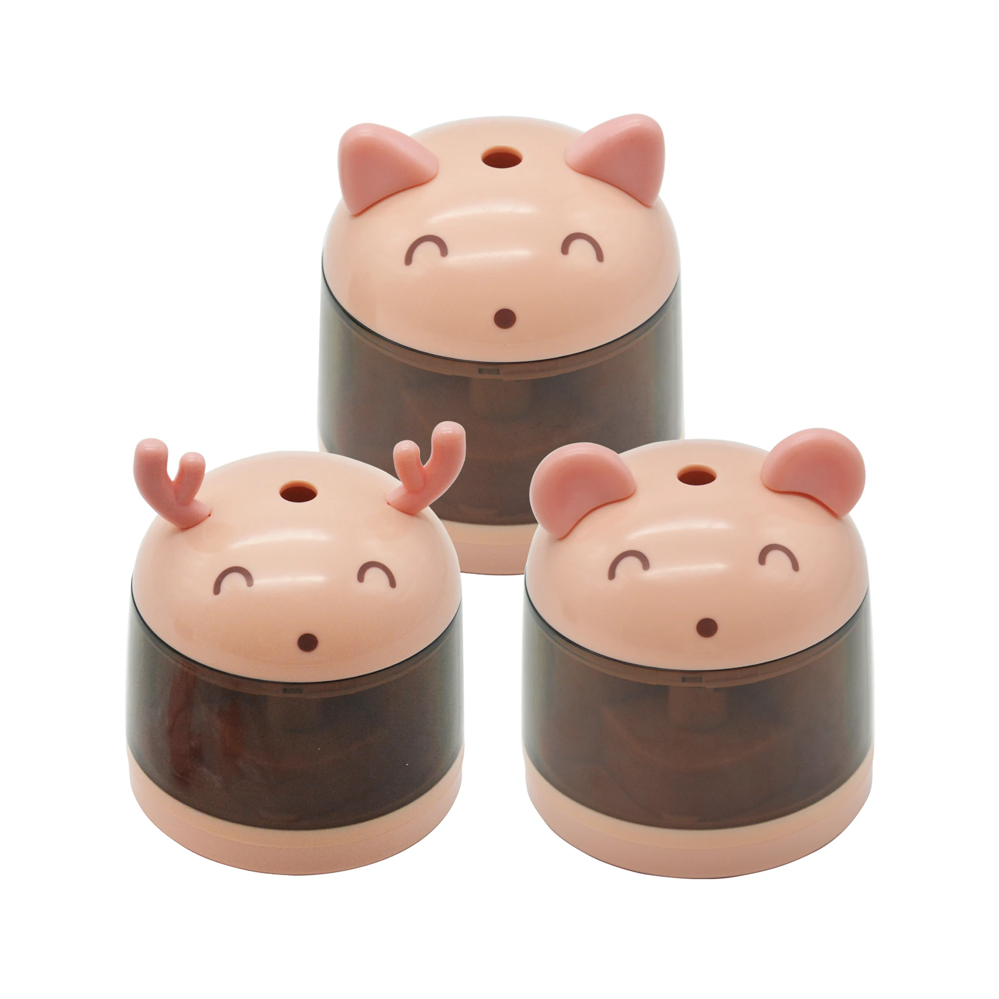 Электрическая точилка для карандашей, Детские канцелярские принадлежности, творческая мультяшная Автоматическая точилка для карандашей «сделай сам»