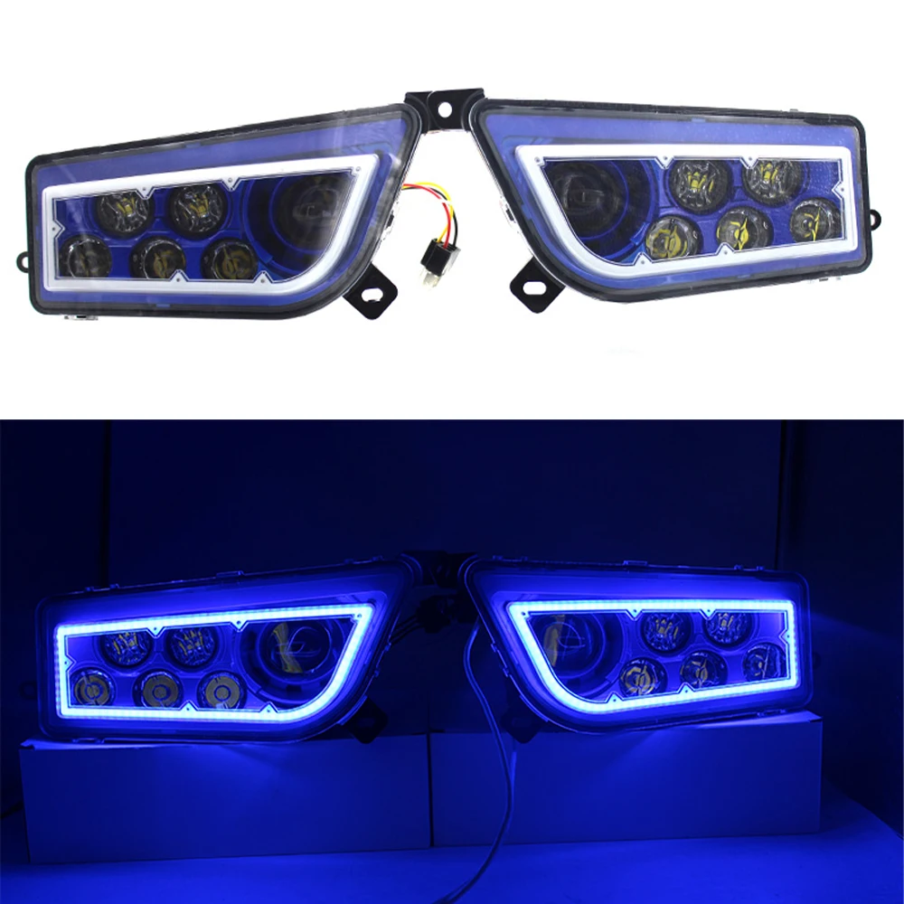 LED Front Headlights ATV Projector Lighting For Polaris General RZR XP 1000 ATV UTV RZR 900 2016-2018